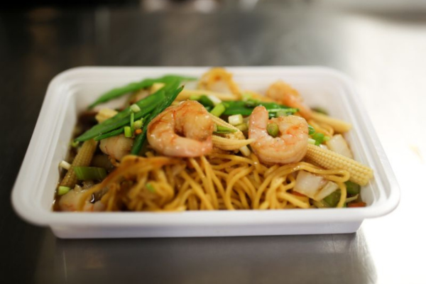 Photo of a take home dinner prepared by private chef